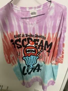LiSA iSCREAM カラフルTシャツフリーサイズ
