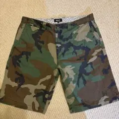 HUF カモ柄 迷彩　ショートパンツ 32インチのサムネイル