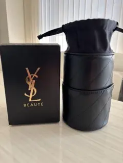 YSL ブラック キルティングポーチ ボックス付き