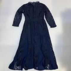 LAGUNAMOON ネイビー レース ワンピース Sサイズ クリーニング済