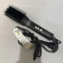 SALONIA サロニア ブラシヘアアイロン ブラック　収納ケース付き
