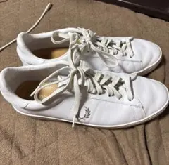 フレッドペリー FRED PERRY SPENCER LEATHER WHITEのサムネイル