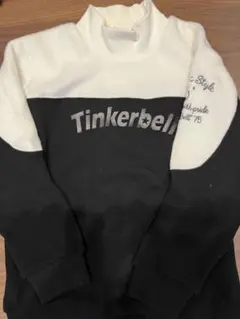 Tinkerbell トレーナー 130 黒/白