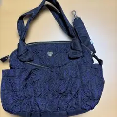 ANNA SUI キルティング バタフライ 蝶 ワンショルダーバッグ 黒 y2k