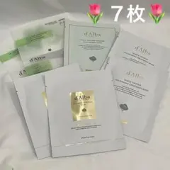 d'Alba ダルバ シートマスク 7枚 ホワイトトリュフ シカ カーミング