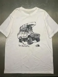 【目立った傷や汚れ無し】The North Face ホワイト Tシャツ L