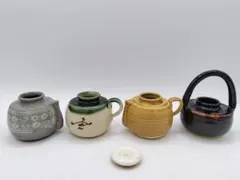 四滴茶入 色変 不老園 煎茶道具 茶入4点蓋1点 - メルカリ