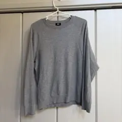 UNIQLO ウォッシャブルミラノリブクルーネックセーター