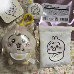 Chikawa Baby ぬいぐるみキーホルダー ミニ巾着・缶バッジ