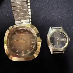 稼働品腕時計 2点セット TECHNOS SEIKO