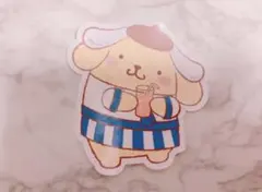 サンリオ ナムコ限定 ダイカットステッカー ポムポムプリン