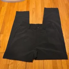イオン　トップバリュコレクション　メンズ　春夏物　黒 スラックス ゴム入りのサムネイル