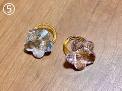 〈まとめ売り対象〉⑤シリコンリング 2こセット
