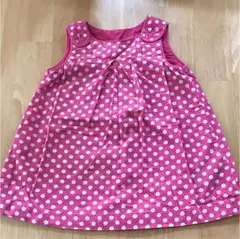 水玉 H&M ワンピース 80