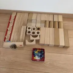 HABA ボールトラックセット　鈴付　クーゲルバーン　積み木のサムネイル