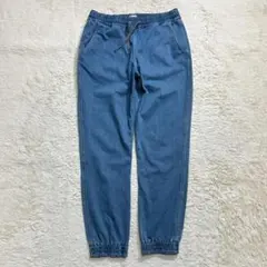 YANUK ヤヌーク DENIT デニムジョガーパンツ Mサイズ