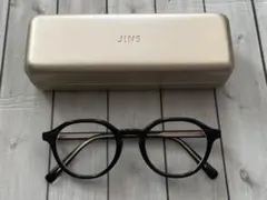 JINS ラウンド型メガネ ブラック JINS TODAY BOLD