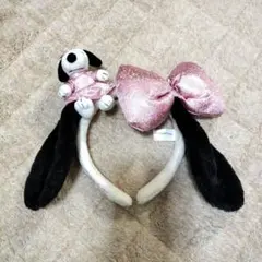 USJ♡スヌーピー カチューシャ グリッターリボン　SNOOPY　ユニバ