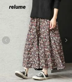 relume JOURNAL STANDARD　フラワープリント　スカート　花柄のサムネイル