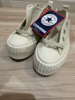 CONVERSE 23.0cm 厚底スニーカー タグ付き
