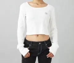 【24AW】X-girl エックスガール サーマル ロンT