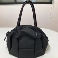 防水 ブラック トートバッグ ハンドル45cmのサムネイル
