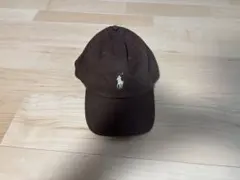 Polo ロゴキャップ ブラウン