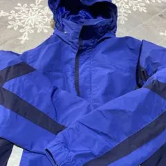 L.L.Bean M10-12 ブルー ナイロンジャケット リフレクター 多機能