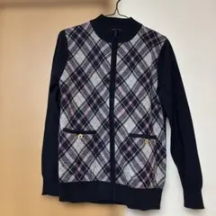 チェック柄カーディガン Mサイズ