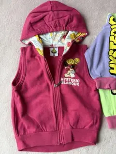 希少品 ヒステリックミニ 80 羽付きベスト
