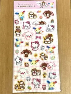 【新品未使用】サンリオ ラメ入り樹脂もり キャラクターシール