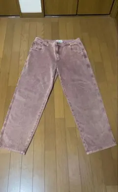 Dime グレー ワイドパンツ フェード加工 - メルカリ