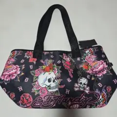 おれんじ様 専用Ed Hardy トートバッグ スカル ローズ柄 - メルカリ