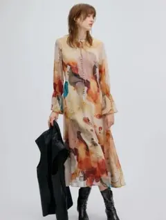 UNDRESSED AMELIA INK ART DRESS　AMERI