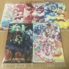 プリキュア カード ウエハース キラキラプリキュアアラモード 5枚セット①