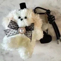 モールドール ハンドメイド キーホルダー 犬J