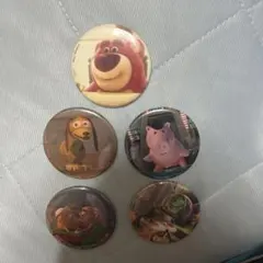h*i様 トイ・ストーリー 缶バッジ 5個セット