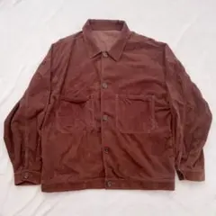 GU ジーユー コーデュロイ CPOジャケット 茶色 ブラウン 上着 アウター