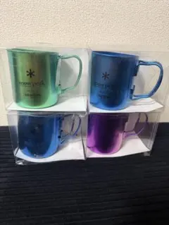 Helinox aend シェラカップ ジャパンリミテッド チタン 4個セット