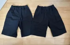 ユニクロ カーゴハーフパンツ 2枚 140