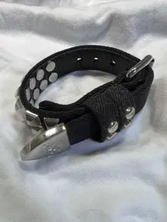 アクセサリー MASU 23SS DENIM STUDS BRACELET(BLACK) MASU 23SS DENIM STUDS BRACELET(BLACK) - メルカリ