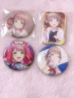 望月穂波 缶バッジセット 4種
