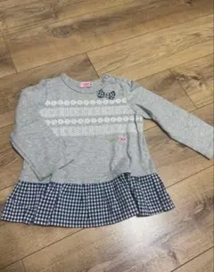 【ホットビスケッツ】ミキハウス　長袖 トップス 90
