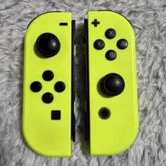 【動作確認済】純正 Joy-Con ネオンイエロー LR