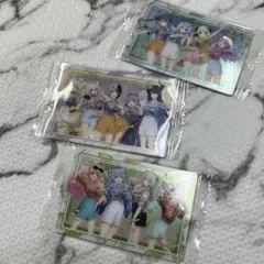 未開封☆3枚セット　ホロライブEXPO ウエハース グループカード