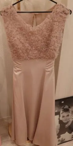 まる様専用　チュールフリルドッキングワンピース