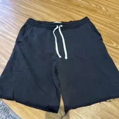 ZARA スウェットショートパンツ ブラックLサイズ