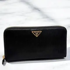 ⭐️ 極美品 プラダ ヴィッテロ ムーブ ラウンド ジップ 長財布 ブラック ⭐️ 極美品 プラダ ヴィッテロ ムーブ ラウンド ジップ 長財布
