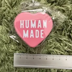 【非売品】ノベルティ ヒューマンメイド クリップ入り缶 文房具 ピンク