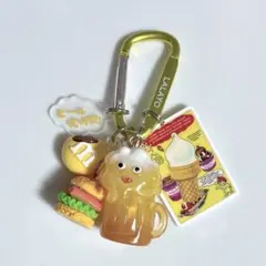じゃらじゃらキーホルダー　ジャラジャラ　ガチャガチャ　ビール化け物